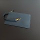 Bottega Veneta Cabat Mini Bag In Navy Blue Intrecciato Lambskin