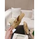 Bottega Veneta Bunnie Mules 90mm In Beige Patent Leather