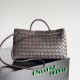 Bottega Veneta Andiamo Small East/West Bag In Fondant Intrecciato Lambskin