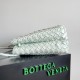 Bottega Veneta Andiamo Medium Bag In Glacier Intrecciato Lambskin