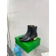 Bottega Veneta Tex Ankle Boots in Black Leather