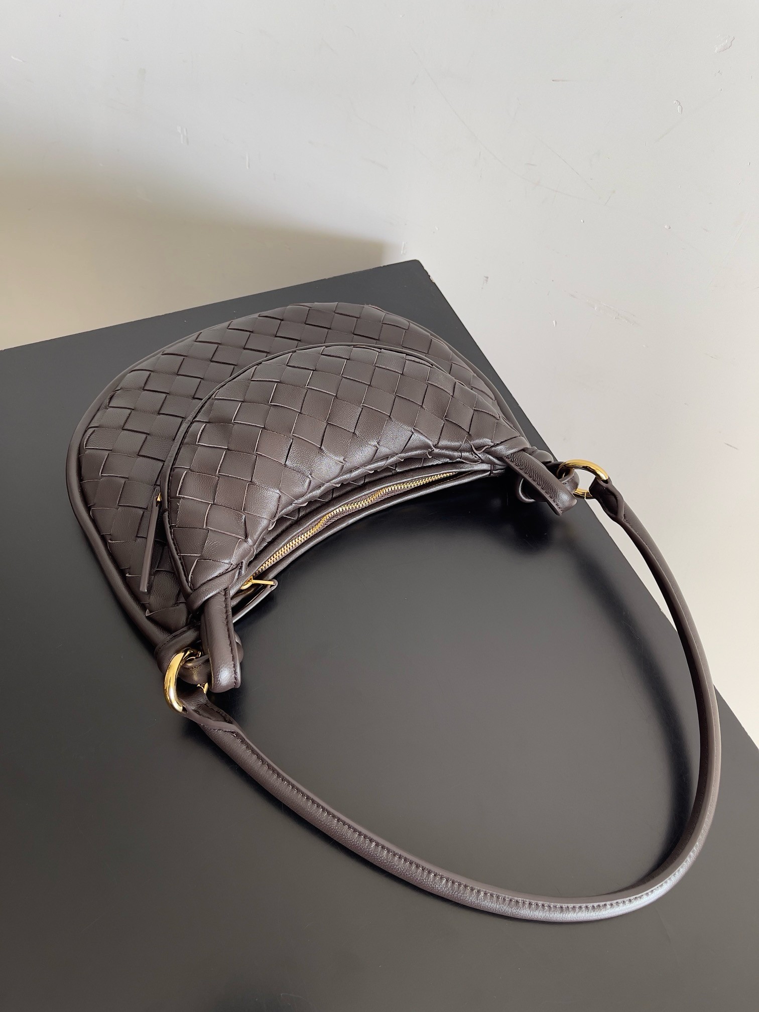 Bottega Veneta Gemelli Small Bag in Fondant Intrecciato Lambskin