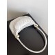 Bottega Veneta Gemelli Small Bag in White Intrecciato Lambskin