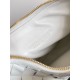 Bottega Veneta Gemelli Small Bag in White Intrecciato Lambskin