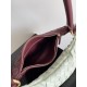 Bottega Veneta Gemelli Medium Bag in Barolo/Glacier Intrecciato Lambskin