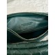 Bottega Veneta Gemelli Medium Bag in Emerald Green Intrecciato Lambskin