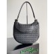 Bottega Veneta Gemelli Medium Bag in Black Intrecciato Lambskin