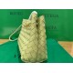 Bottega Veneta Small Andiamo Bag In Ice Cream Intrecciato Lambskin