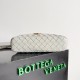 Bottega Veneta Bang Bang Vanity Case in Ivory Intrecciato Leather