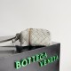 Bottega Veneta Bang Bang Vanity Case in Ivory Intrecciato Leather