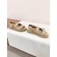 Bottega Veneta Jack Flat Slingback Sandals in Beige Lambskin