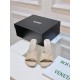 Bottega Veneta Blink Mules 80mm in Beige Intrecciato Lambskin