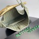 Bottega Veneta Sardine Medium Bag in Travertine Intrecciato Lambskin