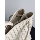 Bottega Veneta Andiamo Large Bag in White Intrecciato Lambskin