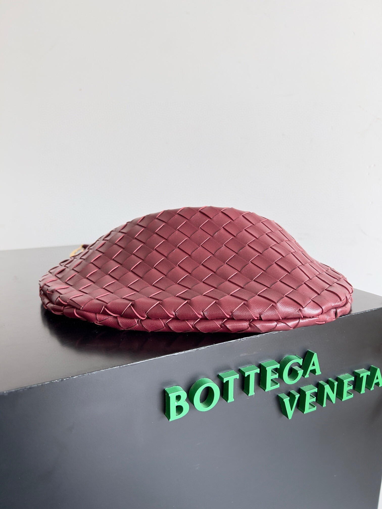 Bottega Veneta Sardine Small Bag with Chain in Barolo Lambskin