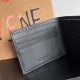 Bottega Veneta Cassette Bi-fold Wallet in Black Intrecciato Calfskin