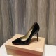 Christian Louboutin Black Patent Kate 100mm Pumps