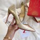 Christian Louboutin Crocodile Embossed Iriza 100mm Pumps