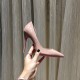 Christian Louboutin Nude Patent Iriza 100mm Pumps