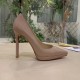 Christian Louboutin Nude Patent Pigalle Plato 100mm Pumps