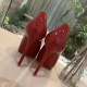 Christian Louboutin Red Patent Pigalle Plato 100mm Pumps