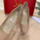 Christian Louboutin Nude Patent Dirditta 130mm Pumps