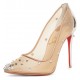 Christian Louboutin Degra 100 Crystal Stud-embellished Pumps