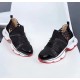 Christian Louboutin Women's Black 123 Run Sneakers