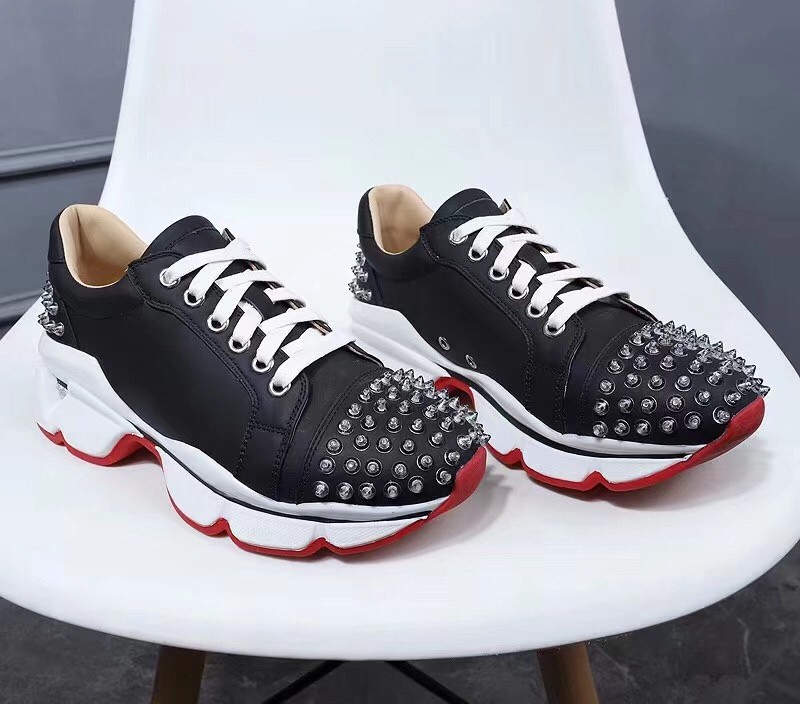 Christian Louboutin Women's Black Vrs 2018 Sneakers