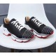 Christian Louboutin Women's Black Vrs 2018 Sneakers