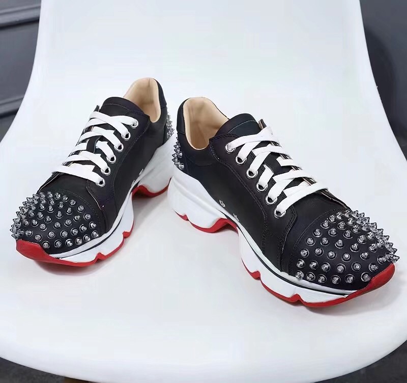 Christian Louboutin Women's Black Vrs 2018 Sneakers