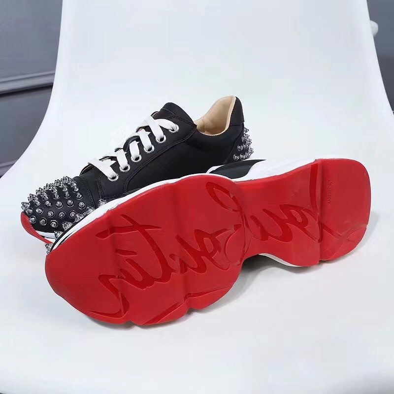 Christian Louboutin Women's Black Vrs 2018 Sneakers