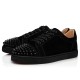 Christian Louboutin Women's Vieira Spikes Flat Sneakers