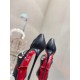 Christian Louboutin Black So Spike Alta 150mm Sandals