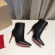 Christian Louboutin So Kate Booty 100MM In Black Leather