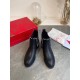 Christian Louboutin Black Capahutta Flat Ankle Boots