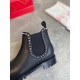 Christian Louboutin Black Capahutta Flat Ankle Boots