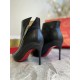 Christian Louboutin Birgikate 85mm Ankle Boots In Black Leather