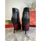 Christian Louboutin Birgikate 85mm Ankle Boots In Black Leather