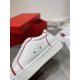 Christian Louboutin Women's Vieirissima Sneakers In White Leather