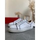 Christian Louboutin Women's Vieirissima Sneakers In White Calfskin