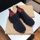 Christian Louboutin Men's Spike Sock Donna Sneakers Noir