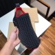 Christian Louboutin Men's Spike Sock Donna Sneakers Noir