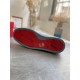 Christian Louboutin Men's Louis Orlato Flat Sneakers In Grey Suede