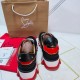 Christian Louboutin Men's Loubishark Sneakers In Black Leather