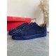 Christian Louboutin Men's Seavaste 2 Orlato Flat Sneakers Blue