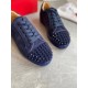 Christian Louboutin Men's Seavaste 2 Orlato Flat Sneakers Blue