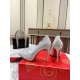 Christian Louboutin Hot Chick 100mm Pumps In Sequin Fabric