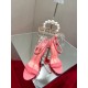 Christian Louboutin Loubigirl 100mm Sandals In Pink Patent Leather