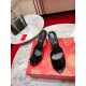 Christian Louboutin Me Dolly 100mm Mules In Black Patent Leather